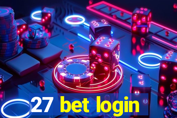 27 bet login